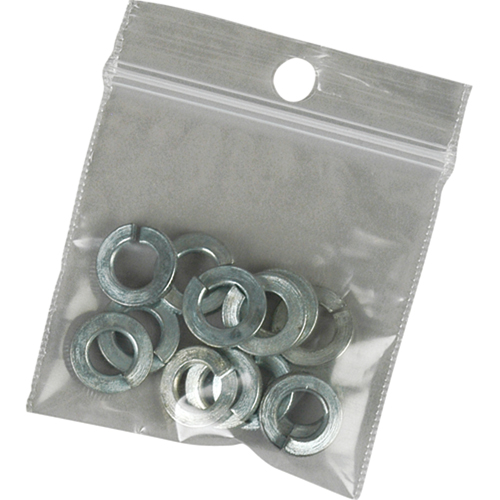 Sacs en poly, Refermable, 10" x 8", 4 mils Distribution Élite MP