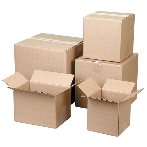 Boîte en carton ondul&eacute;, 14" lo x 14" la x 14" h, ondulations C Distribution Élite MP