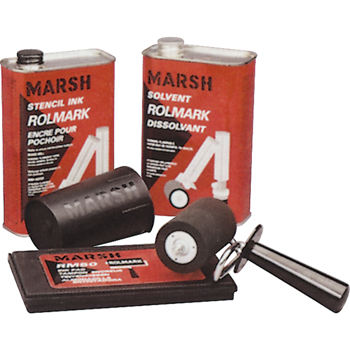 Rolmark Stencil Systems - 1 1/2" Hand Rollers Distribution Élite MP