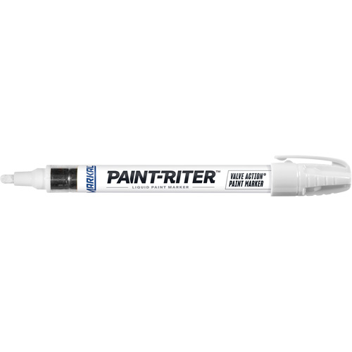 Paint-Riter&reg; Valve Action&reg; Paint Marker, Liquid, White Distribution Élite MP