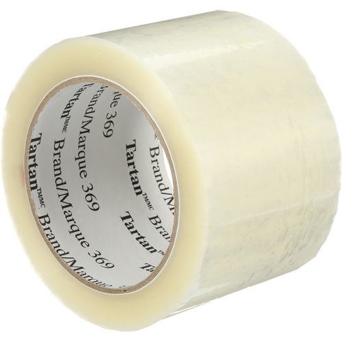 Tartan Box Sealing Tape, Hot Melt Adhesive, 1.6 mils, 72 mm (3") x 100 m (330') Distribution Élite MP