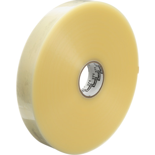 Scotch&reg; Box Sealing Tape 371, Hot Melt Adhesive, 1.9 mils, 48 mm (2") x 1828 m (5997') Distribution Élite MP