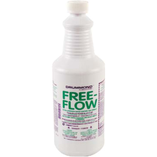 Drummond Free Flow Urinal Drain Opener and Odour Eliminator, 32 oz., Bottle Distribution Élite MP