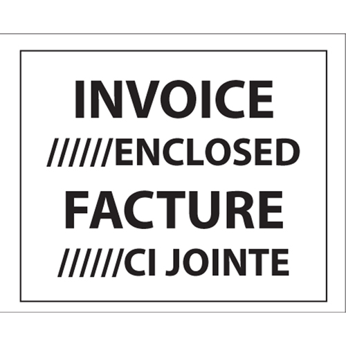 Pochettes pour bordereau d'exp&eacute;dition, 4" lo x 5" la, Style Insertion par l'arri&egrave;re Distribution Élite MP