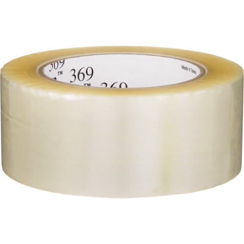 Tartan 369 Box Sealing Tape, Acrylic Adhesive, 1.6 mils, 48 mm (1-22/25") x 100 m (328') Distribution Élite MP