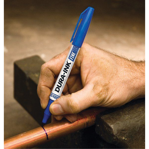 Dura-Ink&reg; Markers - #15, Blue, Fine Tip Distribution Élite MP
