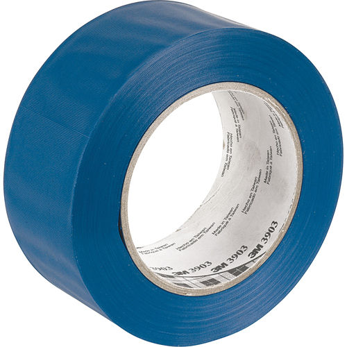 Rubans adh&eacute;sifs en vinyle 3903, 50 mm (2") la x 45,5 m (149,25') lo, 6,3 mils, Bleu Distribution Élite MP