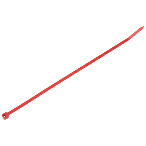 Intermediate Cable Ties, 8" Long, 40 lbs. Tensile Strength, Red Distribution Élite MP