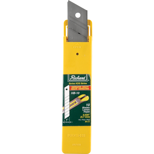 Replacement Blades, Snap-Off Style Distribution Élite MP