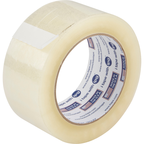 Ruban d'emballage, Adh&eacute;sif Acrylique, 2 mils, 48 mm (1-22/25") x 99,97 m (328') Distribution Élite MP