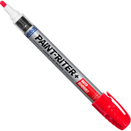 Paint-Riter&reg;+ Water Removable Paint Marker, Liquid, Red Distribution Élite MP