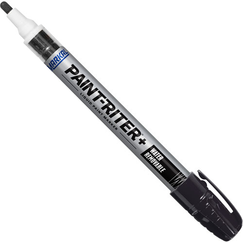 Paint-Riter&reg;+ Water Removable Paint Marker, Liquid, Black Distribution Élite MP