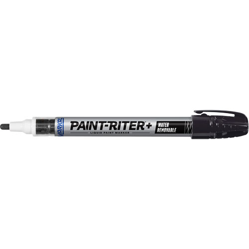 Paint-Riter&reg;+ Water Removable Paint Marker, Liquid, Black Distribution Élite MP