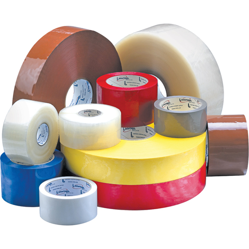 Box Sealing Tape, Acrylic Adhesive, 2.1 mils, 48 mm (1-22/25") x 100 m (328') Distribution Élite MP