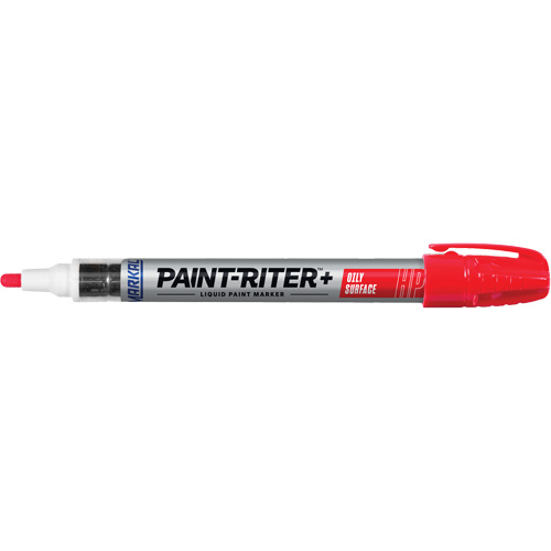 Paint-Riter&reg; + Oily Surface Marker, Liquid, Red Distribution Élite MP