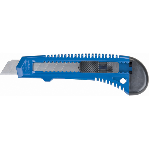 Couteau d'usage g&eacute;n&eacute;ral ATK700, 18 mm, Acier au carbone, Prise en Plastique Distribution Élite MP