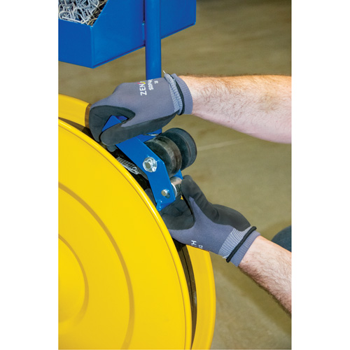 Strapping Dispenser, Polyester/Steel/Polypropylene Straps, 16"/8" Core Dia., 3"/8"/6" Roll Width Distribution Élite MP