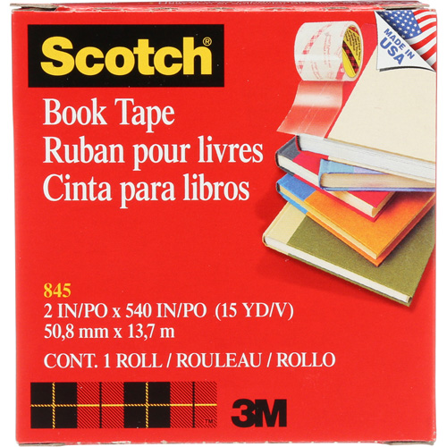 Ruban pour la r&eacute;paration de livres Scotch Distribution Élite MP