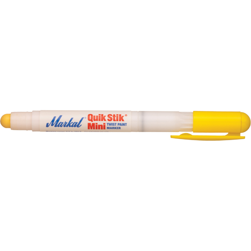 Mini marqueur de peinture Quik Stik, B&acirc;ton plein, Jaune Distribution Élite MP