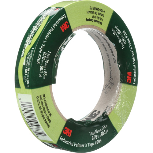 Ruban de calibre industriel pour peintre 205, 18 mm (3/4") x 55 m (180'), Vert Distribution Élite MP