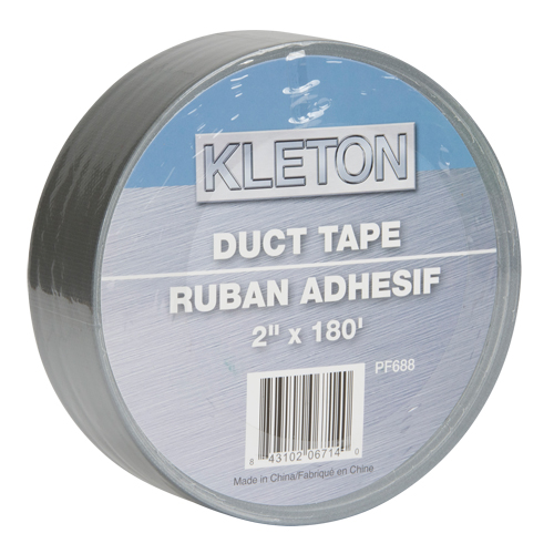Ruban adh&eacute;sif de cat&eacute;gorie utilitaire, 9 mils, Argent, 50 mm (2") x 55 m (180') Distribution Élite MP