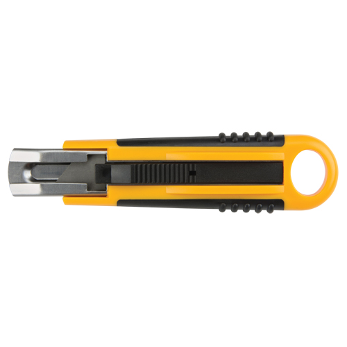 Couteau autor&eacute;tractable ATK1000, 18 mm, Acier au carbone, Prise en Plastique Distribution Élite MP