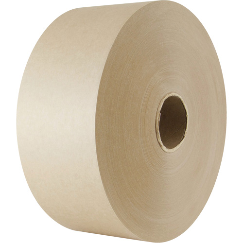 Ruban en papier activ&eacute; &agrave; l'eau, 102 mm (4") x 183 m (600'), Kraft Distribution Élite MP