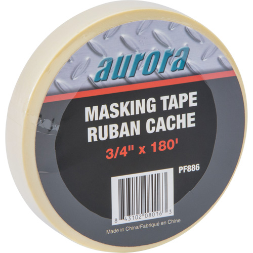 General Purpose Masking Tape, 18 mm (3/4") x 55 m (180'), Beige Distribution Élite MP