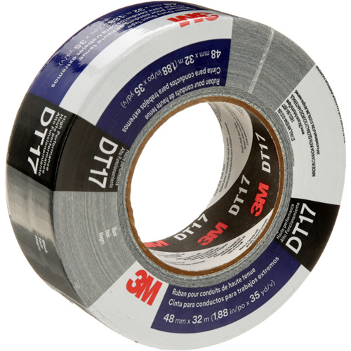 DT17 Super-Duty Duct Tape, 17 mils, Black, 48 mm (2") x 32 m (105') Distribution Élite MP