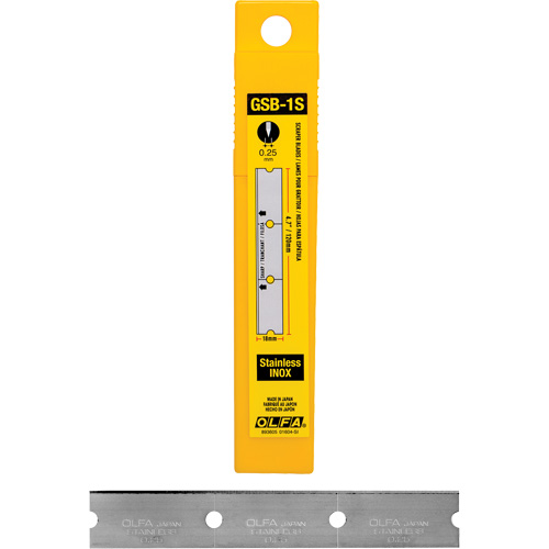 Glass Scraper Replacement Blades, Single Style Distribution Élite MP