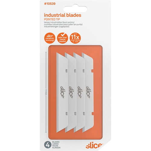 Slice Lame de rechange Finger-Friendly avec bout pointu offrant une s&eacute;curit&eacute; pour les doigts, Style Simple Distribution Élite MP