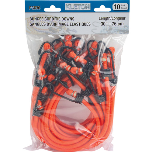Bungee Cord Tie Downs, 30" Distribution Élite MP