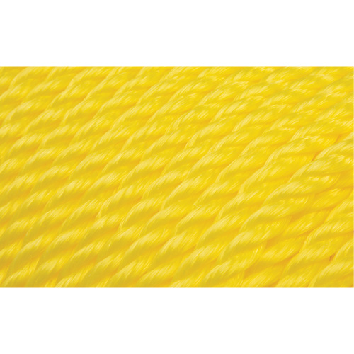 Corde jaune tress&eacute;e 3/8", Polypropyl&egrave;ne, 630' Distribution Élite MP