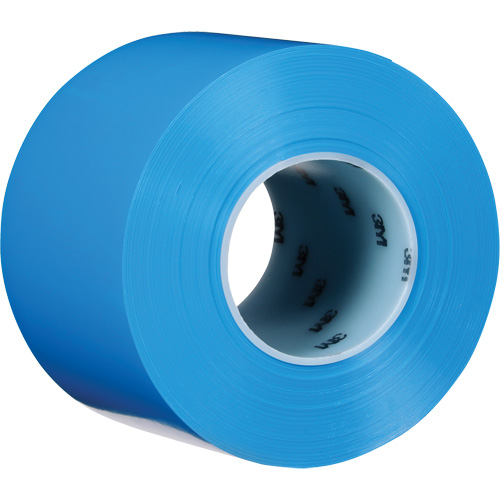 Ruban de marquage de planchers durable 971, 4" x 108', Vinyle, Bleu Distribution Élite MP