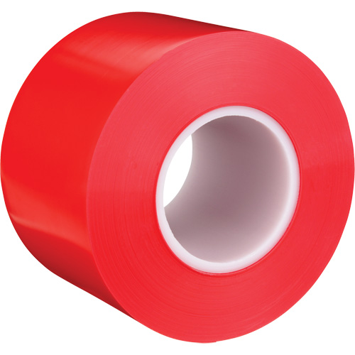 Ruban de marquage de planchers durable 971, 4" x 108', Vinyle, Rouge Distribution Élite MP