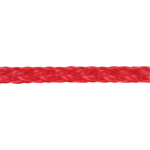 Corde rouge tress&eacute;e, Polypropyl&egrave;ne, 500' Distribution Élite MP