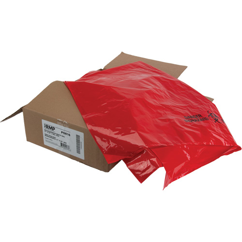 Sacs &agrave; d&eacute;chets, Biorisque, 50" lo x 37" la, 2 mils Distribution Élite MP