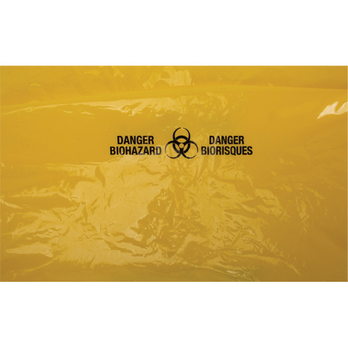 Sacs &agrave; d&eacute;chets, Biorisque, 38" lo x 30" la, 2 mils Distribution Élite MP