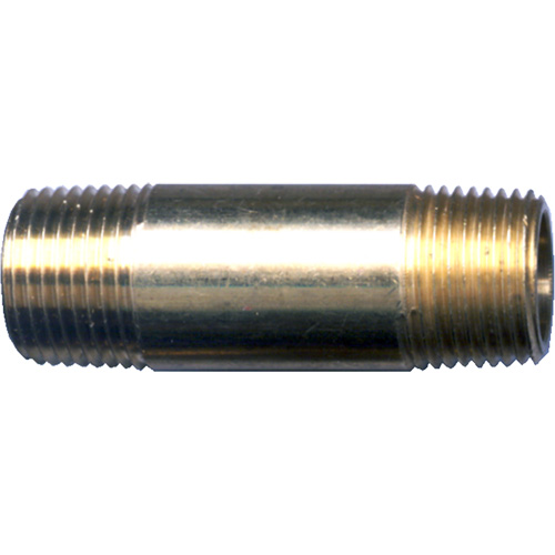 Raccord long, Laiton, 1/4", NPT x NPT Distribution Élite MP