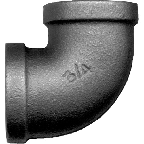 Coude femelle 90° pour tuyau, FPT, Acier, 1-1/2" Distribution Élite MP
