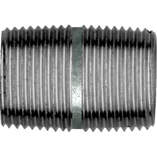 Raccord Court, Galvanis&eacute;, 1", NPT x NPT Distribution Élite MP