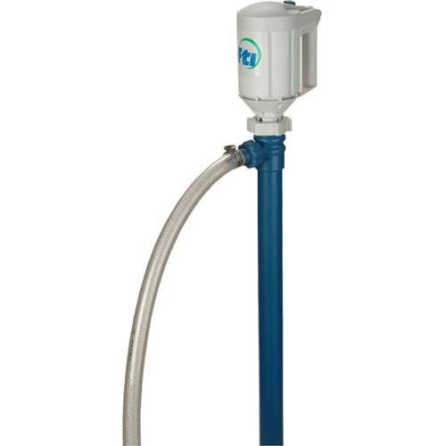 Trousse de pompe pour baril PFM-48 avec moteur M3V, Polypropyl&egrave;ne/PVDF/Acier inoxydable Distribution Élite MP