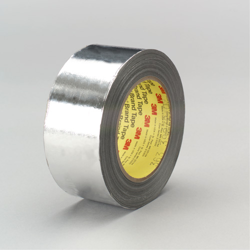 High-Temperature Aluminum Foil/Glass Cloth Tape, 12 mm (1/2") W x 33 m (108') L Distribution Élite MP