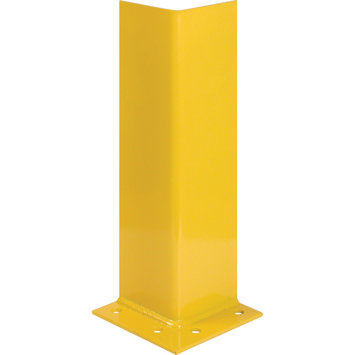 Upright Protectors, Steel, 7" W x 7" D x 12" H, Safety Yellow Distribution Élite MP