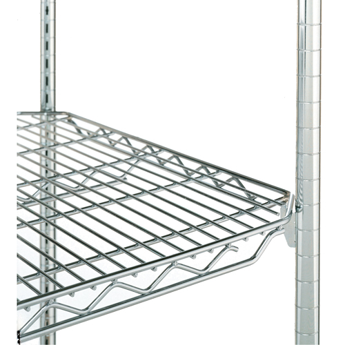 &eacute;lement de rayonnage ajustable Qwikslot, Tiers 4, 48" la x 54" h x 24" p Distribution Élite MP