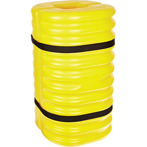 Column Protector, 8" x 8" Inside Opening, 24" L x 24" W x 42" H, Yellow Distribution Élite MP