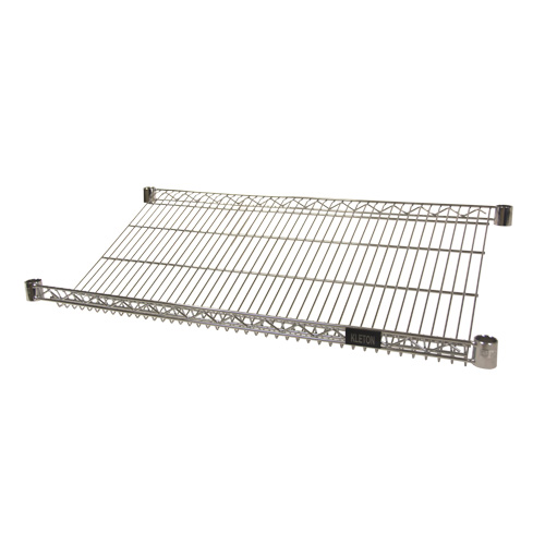 Wire Slanted Shelf, 18" W x 36" D, 400 lbs. Capacity Distribution Élite MP