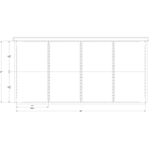 Cabinet d'entreposage &agrave; tiroirs int&eacute;gr&eacute; Interlok Distribution Élite MP