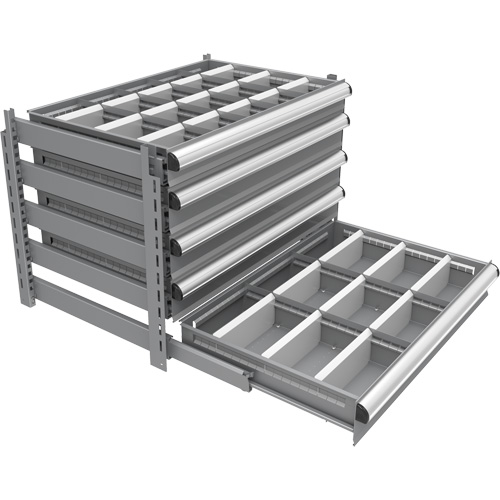 Cabinet d'entreposage &agrave; tiroirs int&eacute;gr&eacute; Interlok Distribution Élite MP