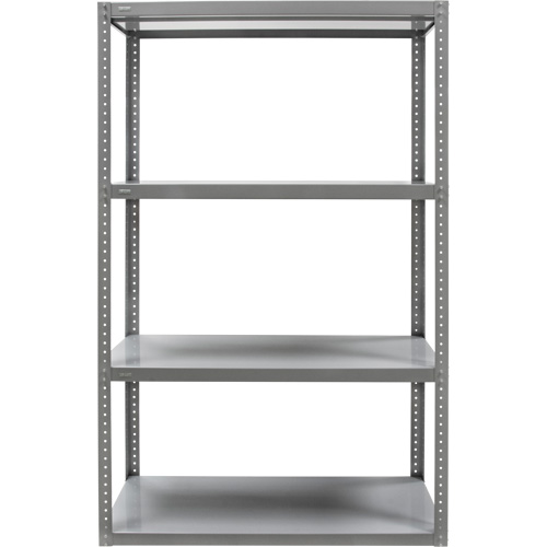 Heavy-Duty Shelving, Steel, Bolted, 3000 lbs. Capacity, 36" W x 72" H x 24" D Distribution Élite MP
